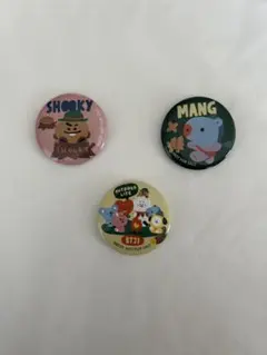 BTS BT21 くら寿司 缶バッジ ミニ