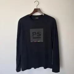 Paul Smith PSロゴ ブラック長袖カットソー L