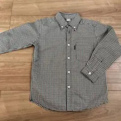 mont-bell キッズ 長袖チェックシャツ 130