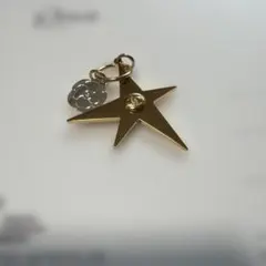 シャネル CHANEL ゴールド 星形チャーム リング付き