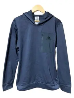 adidas パーカー ネイビー M