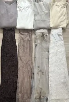 きれいめフェミニン ❤︎ 花柄　レース　スカート　ニット　まとめ売り　美人百花