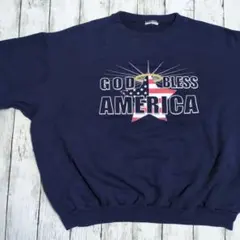 K*y様 castaways USA 星条旗 プリント スウェット トレーナー - メルカリ