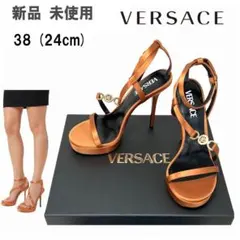 【新品】VERSACE ヴェルサーチ サンダル メデューサ'95 サテンのサムネイル