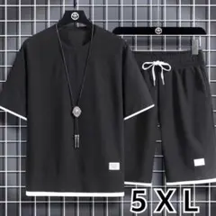 メンズ　半袖　Tシャツ　セットアップ　半ズボン　ジャージ　スウェット　部屋着　夏