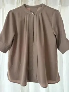 VIS 五分袖 ブラウス