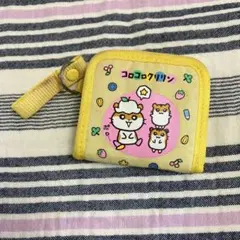 平成レトロ】Sanrio コロコロクリリン 二つ折り財布 イエロー - メルカリ