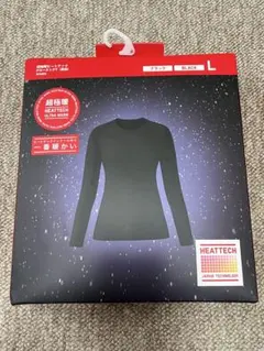 HEATTECH ブラック Lサイズ 長袖インナー