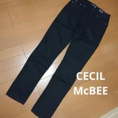 訳あり CECIL McBEE セシルマクビー 黒綿パンツのサムネイル