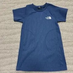 THE NORTH FACE 半袖ワンピース ダークブルー