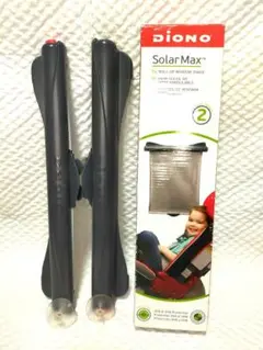 Diono Solar Max UVロールシェード 2個セット　日除け　車用