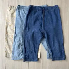 90 UNIQLO レギンス 七分 パンツ セット まとめ売り