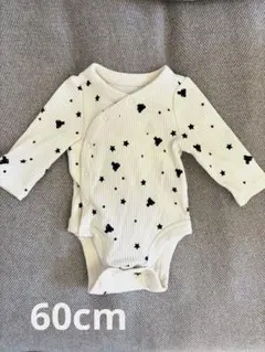 【baby GAP 星柄ロンパース 】0-3ヶ月　美品