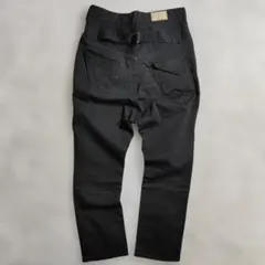 KAPITAL キャピタル サルエルパンツ M ブラック 日本製 クロップドチノのサムネイル