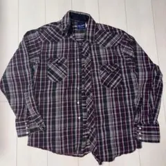 Wrangler ラングラー ウエスタンシャツ チェック 古着 アメカジ