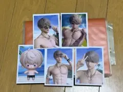 恋と深空　真夏とあなたと海風　チェキ風カード　セイヤ　5点2
