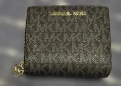 MICHAEL KORS三つ折り財布　黒のサムネイル
