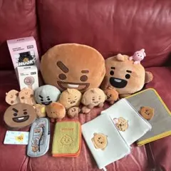 バラ売り不可BT21 SHOOKY ぬいぐるみ マスコット等 16点まとめ売り バラ売り不可BT21 SHOOKY ぬいぐるみ マスコット等 16点まとめ売り