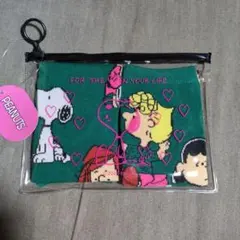 最終価格　再値下げ　ソニプラ　スヌーピー靴下　ポーチ付