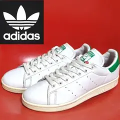 【希少】アディダス スタンスミス スムースレザー グリーン EH1735のサムネイル