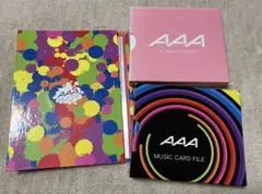 AAA トレーディングカードファイル　アルバム　セットのサムネイル