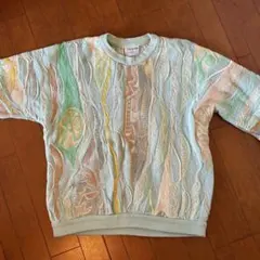 COOGI 白タグ　ニット