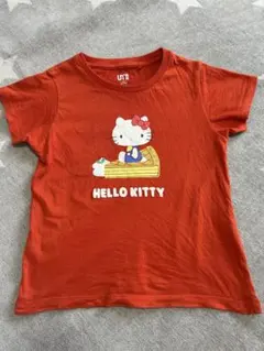 UNIQLO UT Hello Kitty Tシャツ オレンジのサムネイル