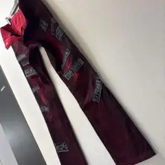 超美品❣️in the attic❣️y2k❣️ダメージ❣️フレア❣️デニム ❣️お兄系❣️