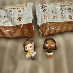 POP BEAN コーヒーフィギュア　2体