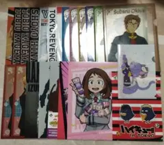 【匿名配送】アニメキャラクター　クリアファイルセット　まとめ売り