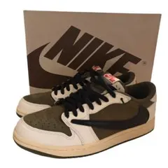 未使用品 Travis Scott Jordan1 Reverse Oliveのサムネイル