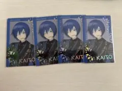 プロセカ あんスタ コラボ エピカ箔押し、メモステ、ミニ色紙 KAITO