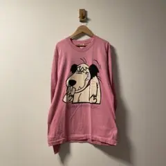 FRUIT OF THE LOOM ピンク長袖カットソー Mのサムネイル