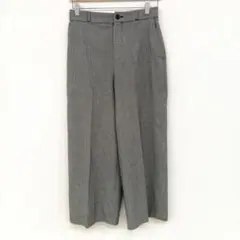 ☆チェック柄ハイウエストワイドパンツ
