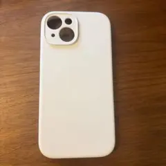 値下げしました。iPhone15用シリコンケース ホワイト