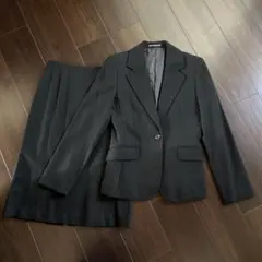 INÉD サイズ9 ブラックスーツ ジャケットとスカートのセット