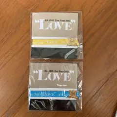 嵐グッズ　リボンブレス　popcornシール