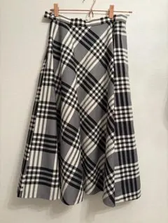 チェック柄フレアスカート ユナイテッドアローズ