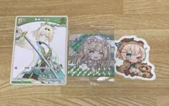 ホロライブ 風真いろは カード シール