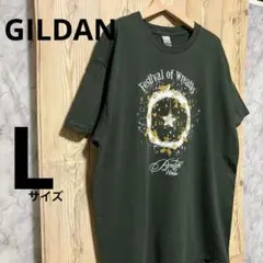 GILDAN ギルダン リースの祭典 深緑 ディープグリーン Lサイズ