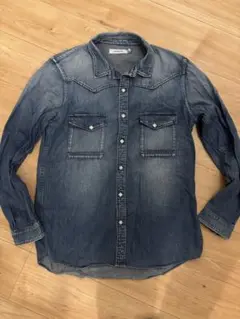 nonnative FARMER SHIRT 7.5oz DENIM VW 1
