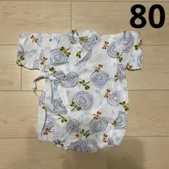 トンボ柄甚平ロンパース80cm