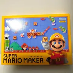新品未開封未使用 ブックレット付き スーパーマリオメーカー willuソフト ソフト新品未開封 WiiU スーパーマリオメーカー 数量限定版