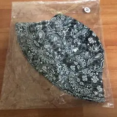 バケットハット　ペイズリー柄　　　M