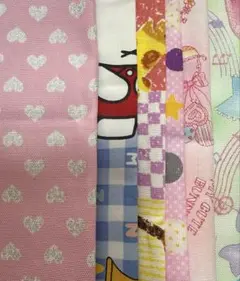 女の子 はぎれ 6枚セット