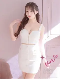 an ローブドフルール　エンジェルアール　キャバドレス　セットアップ