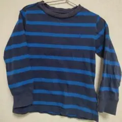 ラルフローレン ボーダー 長袖 Tシャツ カットソー トップス ロンT 100