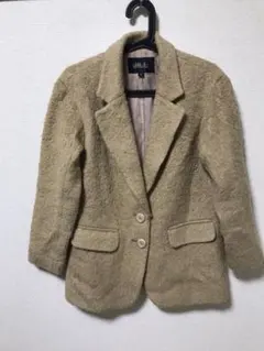 ノーカラーコート チェスターコート