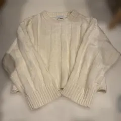 SIMPLICITÉ ニット アイボリーFサイズ