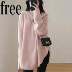 ベストジレフリースジップアップフェイクファー ベスト 襟付き ふわふわピンク